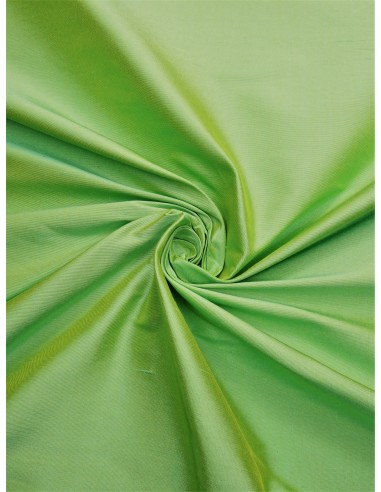 Tissu soie sauvage - Vert