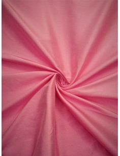 Tissu soie sauvage - Rose