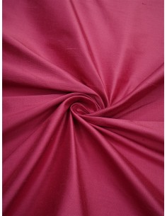 Tissu soie sauvage - Rose