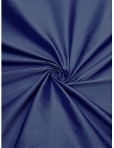 Tissu soie sauvage - Bleu