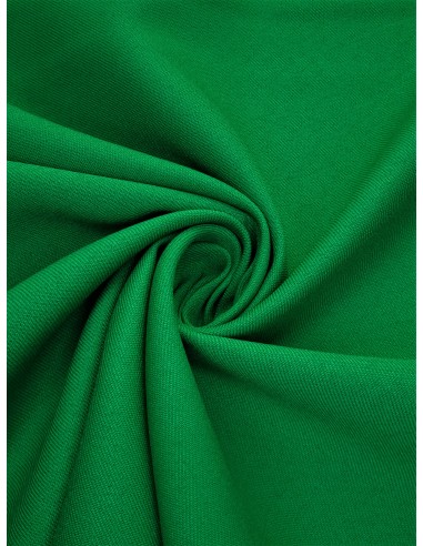 Tissu gabardine polyester - Vert