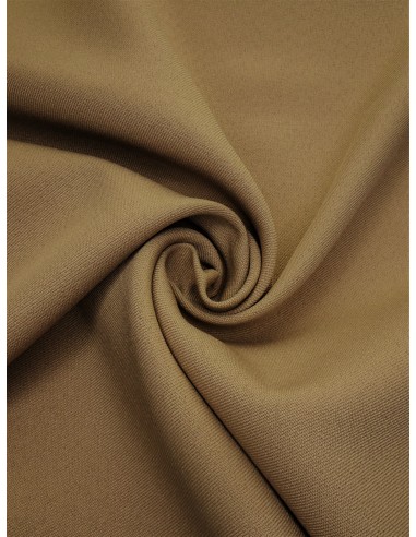 Tissu gabardine polyester - Beige
