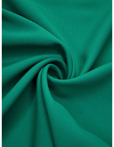 Tissu gabardine polyester - Vert
