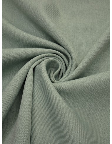 Tissu gabardine polyester - Vert d'eau