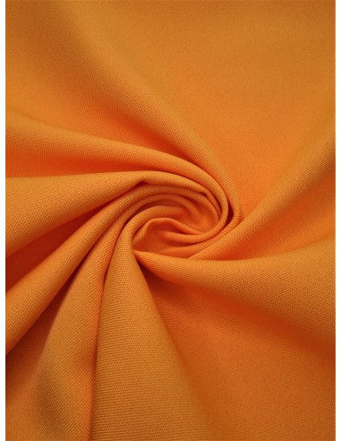 Tissu gabardine polyester - Orange
