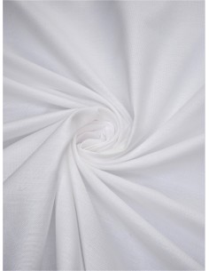 Tissu toile - Blanc