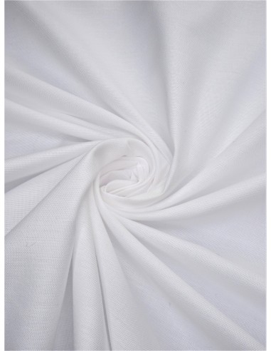 Tissu toile - Blanc