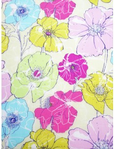 Tissu Liberty Poppy Rose