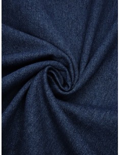 Tissu jean coton - Bleu