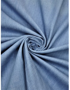 Tissu jean coton - Bleu clair
