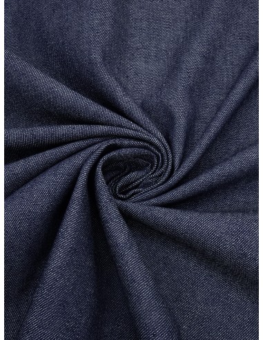 Tissu jean coton - Bleu
