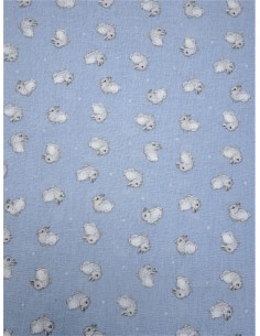 Tissu coton imprimé motif... 2