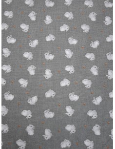 Tissu coton imprimé motif... 2