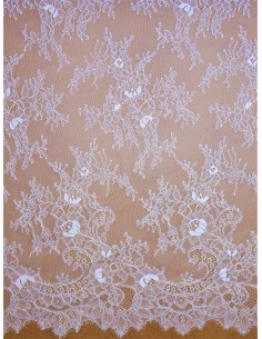 Tissu dentelle - Blanc 2