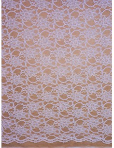 Tissu dentelle - Blanc
