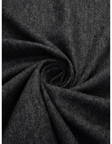 Tissu tweed - Gris anthracite