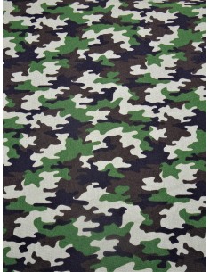 Tissu coton imprimé motif... 2