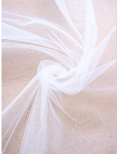 Tissu tulle souple - Blanc