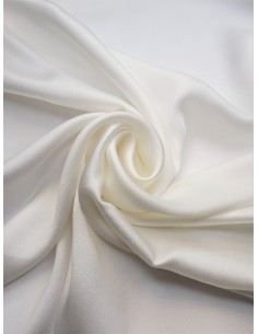 Tissu crêpe satin lavé soie...
