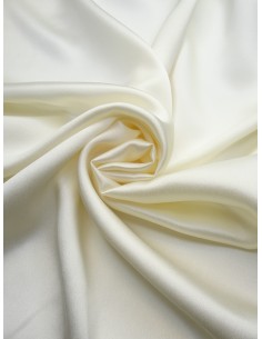 Tissu crêpe satin lavé soie...
