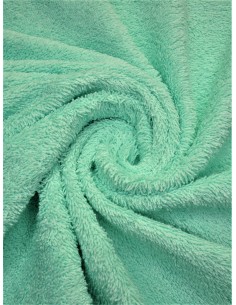 Tissu éponge - Vert d'eau