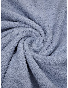 Tissu éponge - Bleu gris