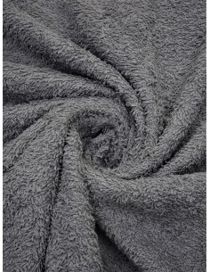 Tissu éponge - Gris