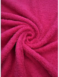 Tissu éponge - Fuchsia