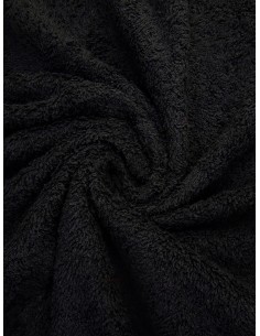 Tissu éponge - Noir