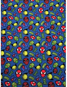 Tissu coton imprimé motif... 2