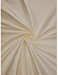 Tissu soie sauvage - Blanc...