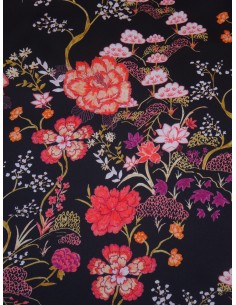 Tissu soie fantaisie