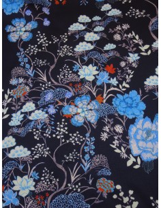 Tissu soie fantaisie