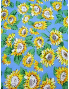 Tissu viscose imprimé motif...