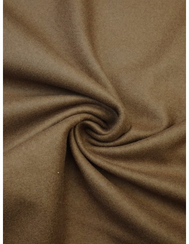 Tissu drap de laine - Beige foncé