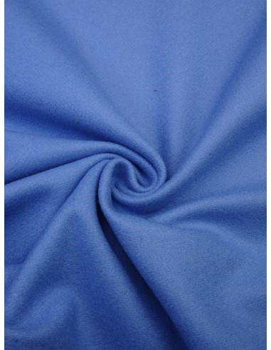 Tissu drap de laine - Bleu