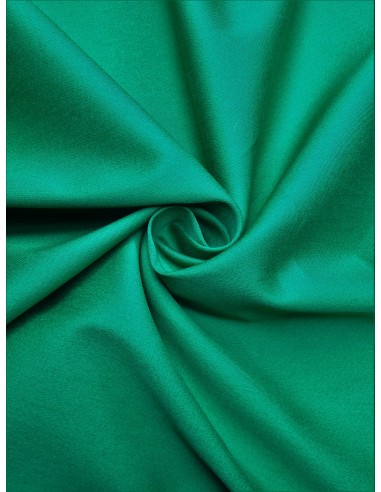 Tissu satin de coton - Vert