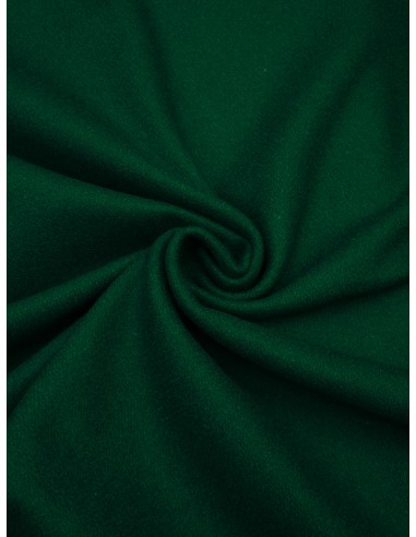 Tissu drap de laine - Vert bouteille