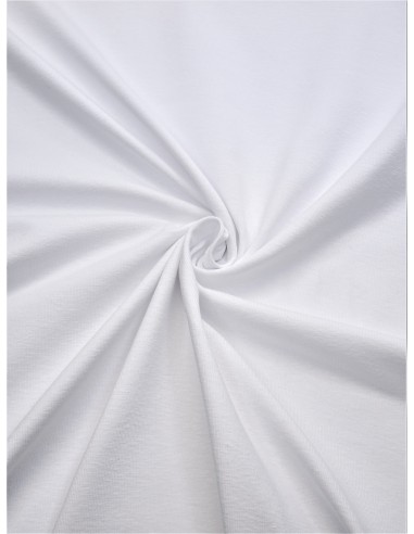 Tissu Jersey de coton - Blanc