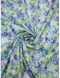 Tissu coton imprimé motif...