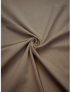 Tissu Jersey de coton - Beige
