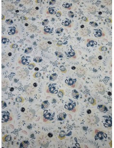 Tissu coton imprimé motif... 2