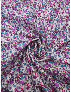 Tissu coton imprimé motif...