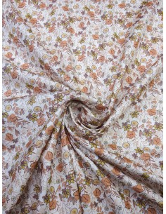Tissu coton imprimé motif...