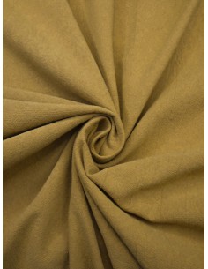 Tissu coton lavé - Camel