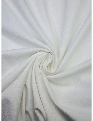 Tissu coton lavé - Blanc cassé