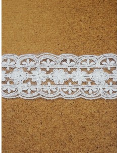 Bordure de dentelle - Blanc