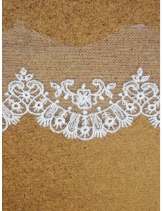 Bordure de dentelle - Blanc