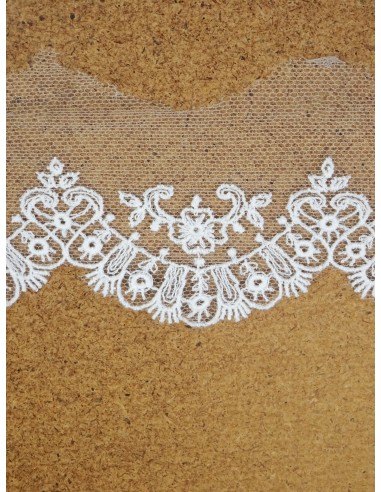 Bordure de dentelle - Blanc
