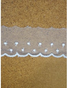 Bordure de dentelle - Blanc